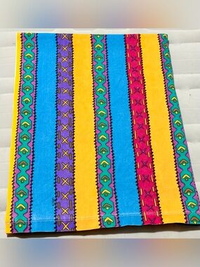 Vintage Disney’s POCAHONTAS (1990) Southwest-Style TWIN Size Flatbed Bed Sheet